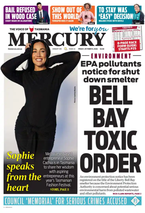 Cover of Mercury (Hobart)