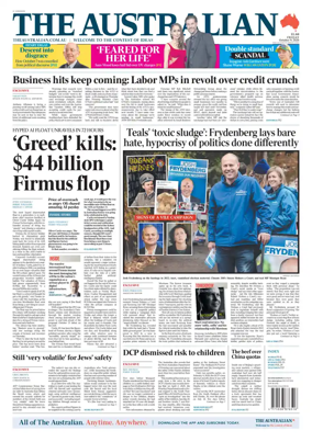 Cover of The Australian