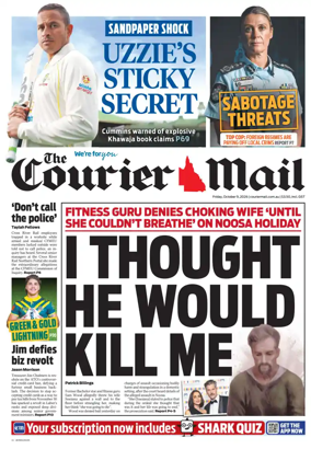 Cover of The Courier-Mail