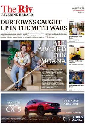 Cover of The Riverine Herald