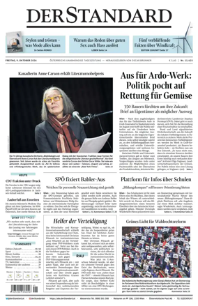 Cover of Der Standard