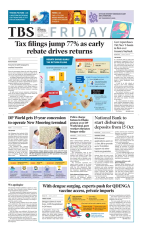 Cover of The Business Standard