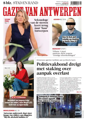 Cover of Gazet van Antwerpen Stad en Rand