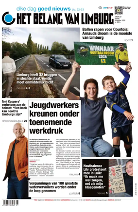 Cover of Het Belang van Limburg
