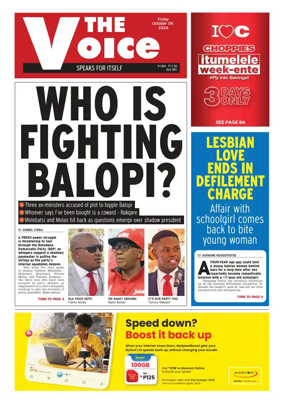 Cover of The Voice (Botswana)