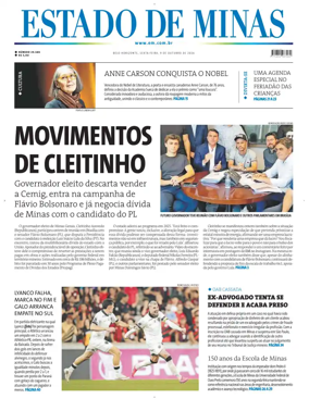 Cover of Estado de Minas (Brazil)