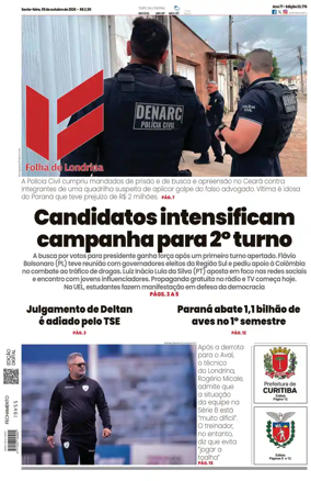 Cover of Folha de Londrina