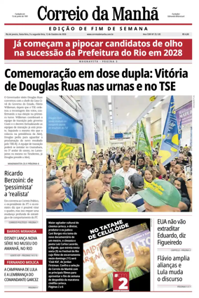 Cover of Jornal Correio da Manha