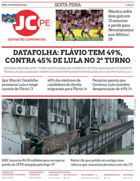 Cover of Jornal do Commercio