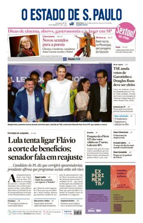 Cover of O Estado de S. Paulo