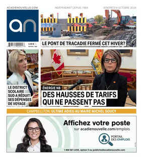 Cover of Acadie Nouvelle