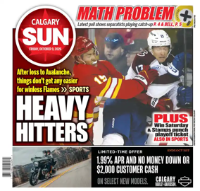 Cover of Calgary Sun