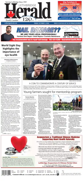 Cover of Lethbridge Herald
