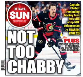 Cover of Ottawa Sun