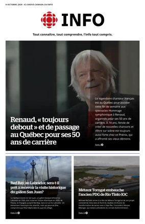 Cover of Radio-Canada Info