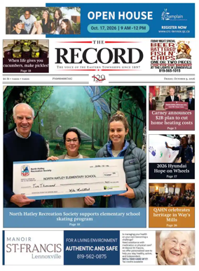 Cover of Sherbrooke Record