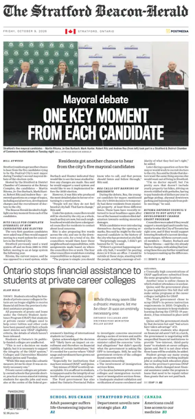 Cover of The Beacon Herald