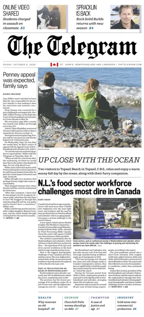 Cover of The Telegram (St. John's)