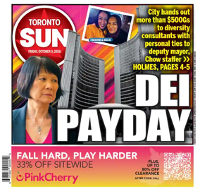 Cover of Toronto Sun