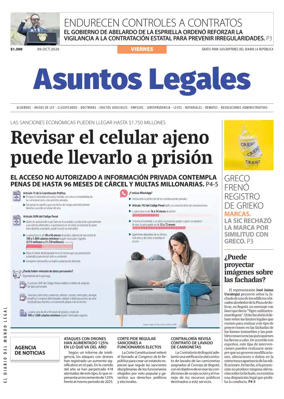 Cover of Asuntos Legales