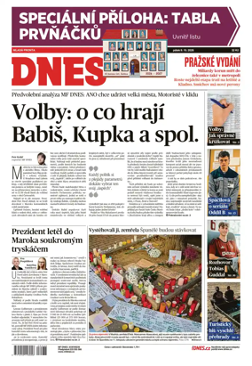 Cover of Dnes Prague Edition