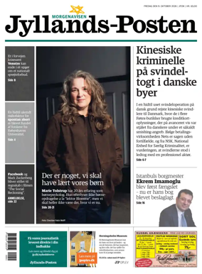 Cover of Jyllands-Posten