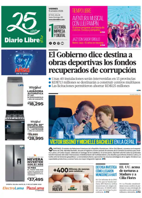 Cover of Diario Libre (Republica Dominicana)