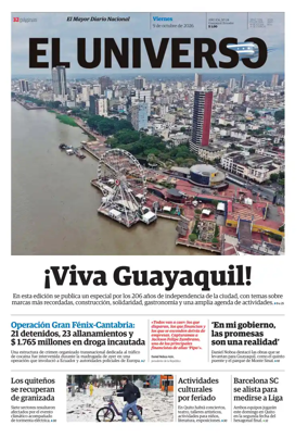 Cover of El Universo