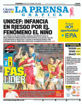 Cover of La Prensa Grafica