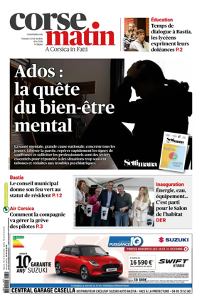 Cover of Corse Matin
