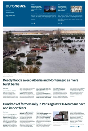 Cover of EuroNews (English Edition)