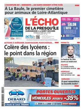 Cover of L'Echo de la Presqu'ile (PG)