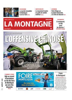 Cover of La Montagne (Montlucon)