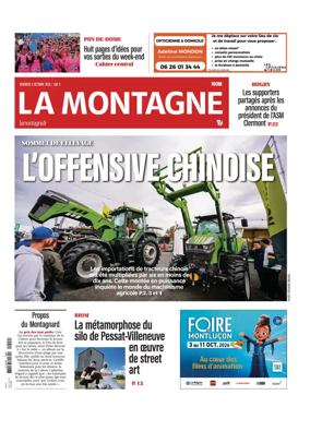 Cover of La Montagne (Riom)