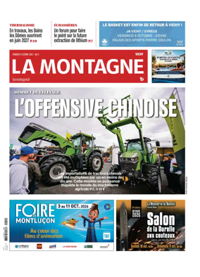 Cover of La Montagne (Vichy)