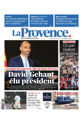 Cover of La Provence Alpes-de-Haute-Provence