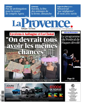 Cover of La Provence Aubagne-La Ciotat