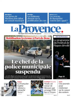 Cover of La Provence Martigues-Istres-Vitrolles-Marignane