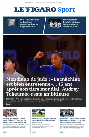 Cover of Le Figaro Sport