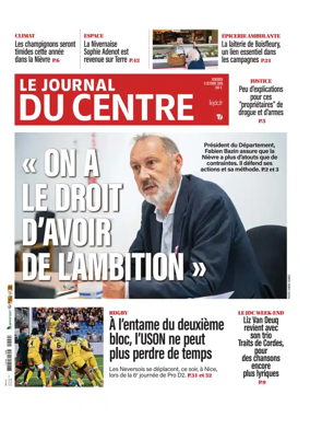 Cover of Le Journal du Centre
