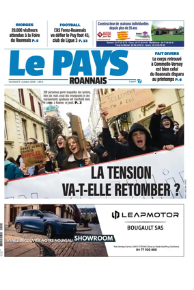 Cover of Le Pays Roannais (Roanne)