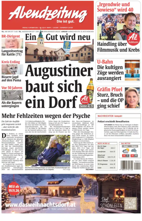 Cover of Abendzeitung Munchen