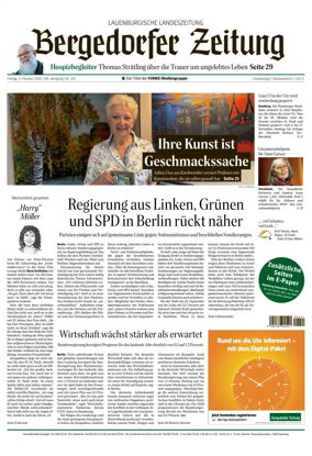 Cover of Bergedorfer Zeitung