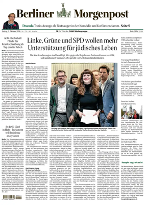 Cover of Berliner Morgenpost