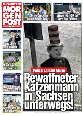 Cover of Chemnitzer Morgenpost