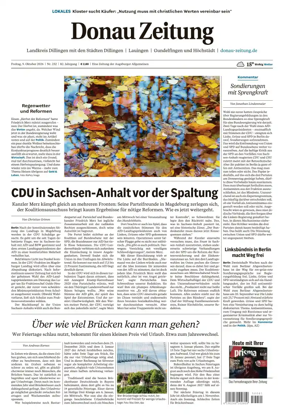 Cover of Donau Zeitung