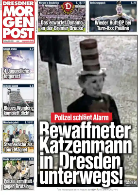 Cover of Dresdner Morgenpost