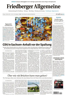 Cover of Friedberger Allgemeine