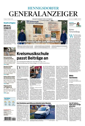Cover of Hennigsdorfer Generalanzeiger