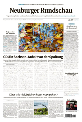 Cover of Neuburger Rundschau